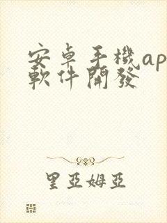 安卓手机app软件开发