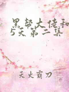 黑帮大佬和365天第二集