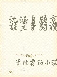 沈涵月顾京渊小说免费阅读最新章节