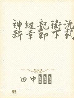 神级龙卫沈浪最新章节下载