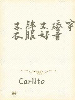 又胖又矮穿什么衣服好看