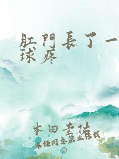 肛门长了一个肉球疼