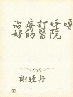 治疗打呼噜比较好的医院