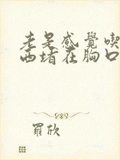 老是感觉吃的东西堵在胸口