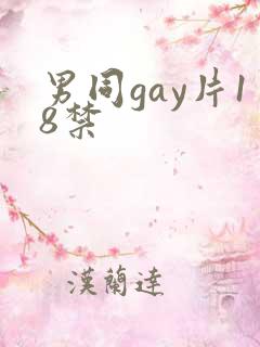 男同gay片18禁