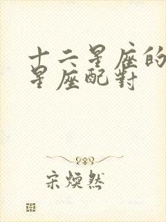 十二星座的配对星座配对