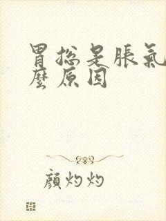 胃总是胀气是什么原因