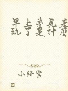 早上梦见老公出轨了是什么征兆