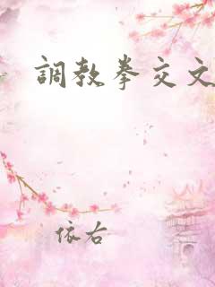 调教拳交文