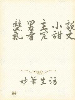 双男主小说一口气看完甜文