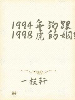 1994年狗跟1998虎的姻缘