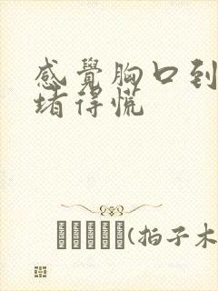 感觉胸口到喉咙堵得慌