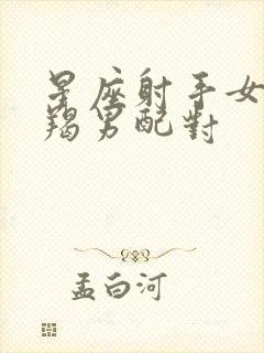 星座射手女与摩羯男配对