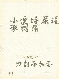 小便时尿道口轻微刺痛