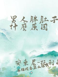 男人胖肚子大是什么原因