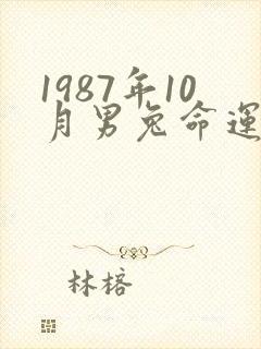 1987年10月男兔命运怎么样