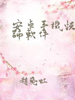 安卓手机恢复大师软件