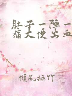 肚子一阵一阵绞痛大便出血