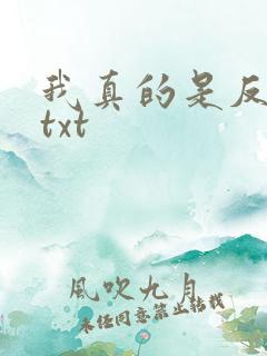我真的是反派啊txt
