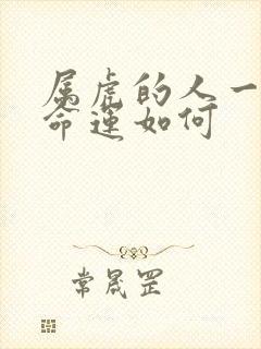 属虎的人一生的命运如何