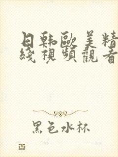 日韩欧美精品在线视频观看