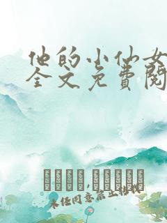 他的小仙女小说全文免费阅读