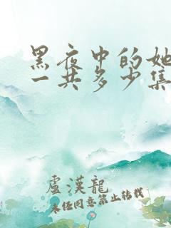 黑夜中的她短剧一共多少集