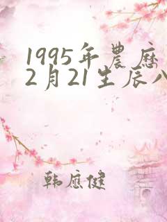 1995年农历2月21生辰八字