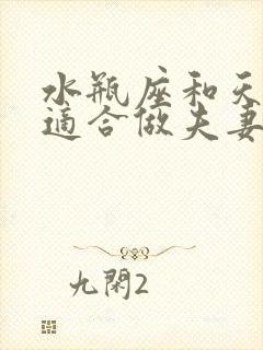 水瓶座和天秤座适合做夫妻吗