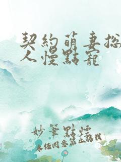 契约萌妻总裁大人慢点宠