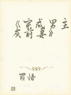 《穿成男主的炮灰前妻》