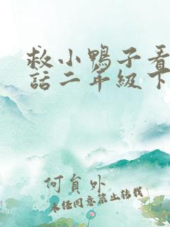 救小鸭子看图写话二年级下册