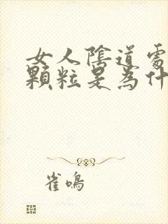 女人阴道处起小颗粒是为什么