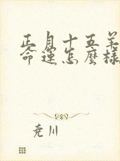 正月十五羊女的命运怎么样