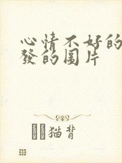 心情不好的时候发的图片