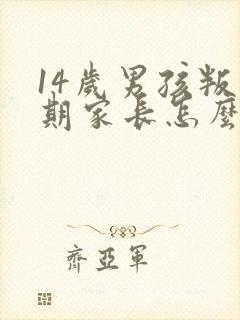 14岁男孩叛逆期家长怎么办