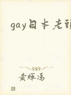 gay日本老头