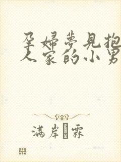 孕妇梦见抱着别人家的小男孩