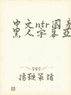 中文ntr国产黑人字幕亚洲精品