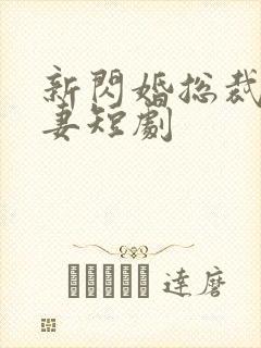 新闪婚总裁契约妻短剧