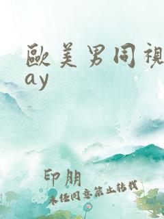 欧美男同视频gay