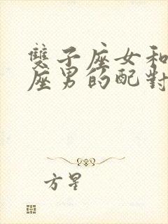 双子座女和巨蟹座男的配对指数