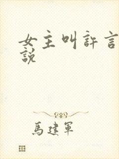 女主叫许言的小说