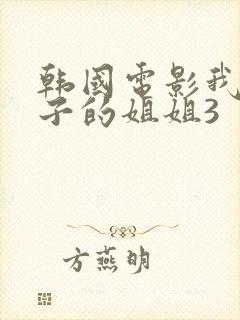 韩国电影我的妻子的姐姐3