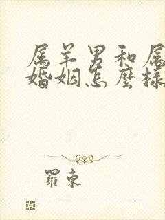 属羊男和属牛女婚姻怎么样