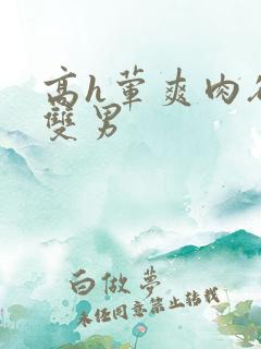 高h荤爽肉欲文双男