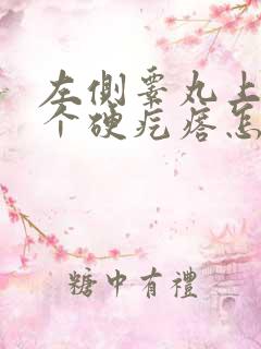 左侧睾丸上起了个硬疙瘩怎么治