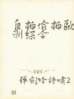 自拍偷拍欧美亚洲综合