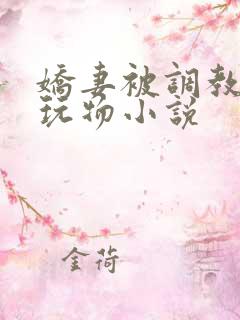 娇妻被调教沦为玩物小说