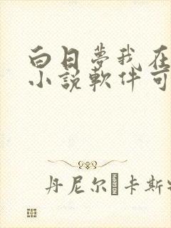 白日梦我在哪个小说软件可以看